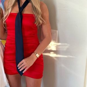 Red Zara Mini Dress